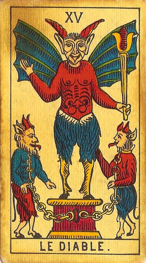 carte tarot le diable